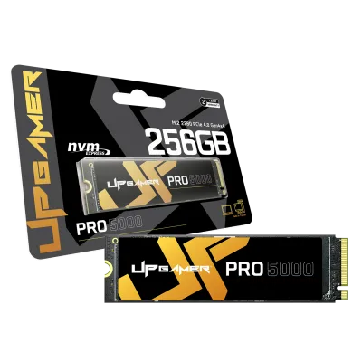 SSD PRO 5000 256GB M.2 NVMe até 5000MB/s Leitura / até 4200MB/s de gravação