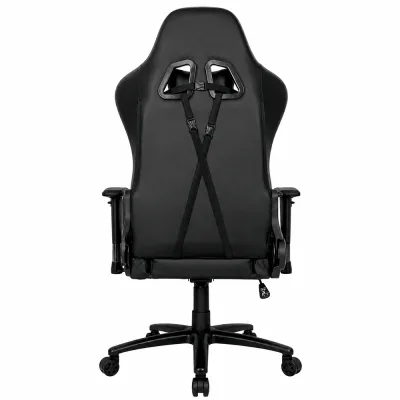 Cadeira Gamer D2534BKGY PVC Algodão Base em Metal Reclinável