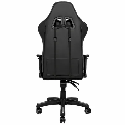 Cadeira Gamer LT Series BKGY01 PU Algodão Base em Nylon Reclinável