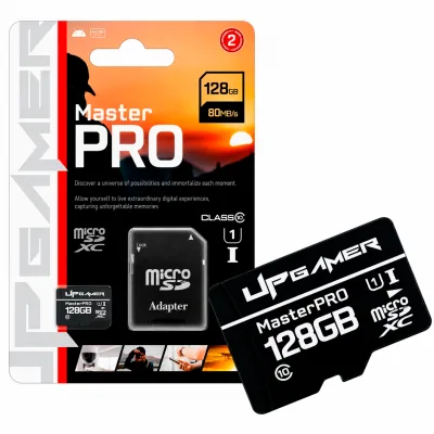 Cartão de Memória Micro SD XC Master PRO 128GB