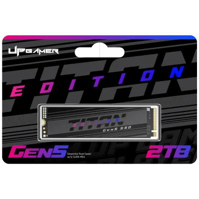 SSD M.2 2TB UP Gamer Titan Edition PCIe Gen5